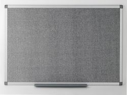 Gray Fabric Bulletin Boards