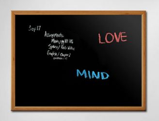 Wooden Frame Blackboard